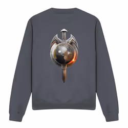 Star Trek Unisex Adult Terran Empire Sweatshirt - M, Charcoal