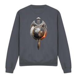 Star Trek Unisex Adult Terran Empire Sweatshirt - M, Charcoal