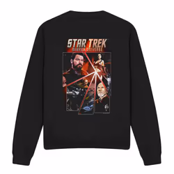 Star Trek Unisex Adult Panels Sweatshirt - XL, Black