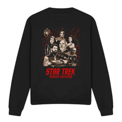 Star Trek Unisex Adult Poster Sweatshirt - M, Black