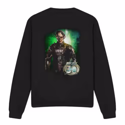 Star Trek Unisex Adult Borg 30 Sweatshirt - XXL, Black