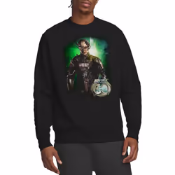 Star Trek Unisex Adult Borg 30 Sweatshirt - XXL, Black