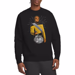 Star Trek Unisex Adult 30 Worf Sweatshirt - XXL, Black