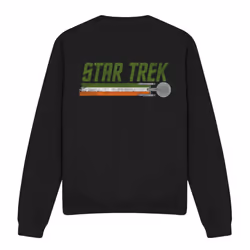Star Trek Unisex Adult Irish Enterprise Sweatshirt - S, Black