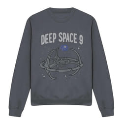 Star Trek Unisex Adult The Bajor Sweatshirt - XXL, Charcoal