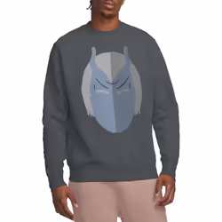 Star Trek Unisex Adult The Andorian Sweatshirt - S, Charcoal