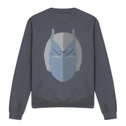 Star Trek Unisex Adult The Andorian Sweatshirt - XXL, Charcoal