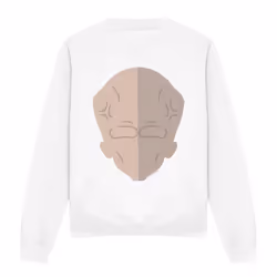 Star Trek Unisex Adult The Talosian Sweatshirt - XL, White