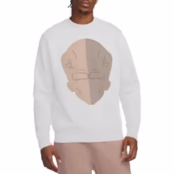 Star Trek Unisex Adult The Talosian Sweatshirt - XL, White