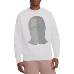 Star Trek Unisex Adult The Cardassian Sweatshirt - XXL, White