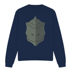 Star Trek Unisex Adult The Gorn Sweatshirt - S, Navy
