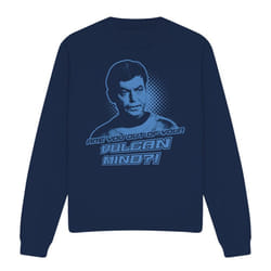 Star Trek Unisex Adult Vulcan Mind Sweatshirt - L, Navy
