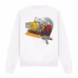 Star Trek Unisex Adult Strange New Worlds Sweatshirt - S, White