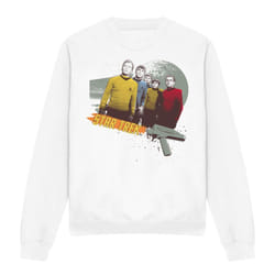 Star Trek Unisex Adult Strange New Worlds Sweatshirt - XXL, White