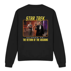 Star Trek Unisex Adult Episode 22 Sweatshirt - L, Black