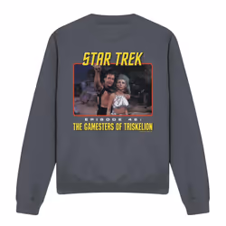 Star Trek Unisex Adult Episode 46 Sweatshirt - XXL, Charcoal