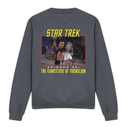 Star Trek Unisex Adult Episode 46 Sweatshirt - XXL, Charcoal