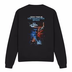 Star Trek Unisex Adult Search for Spock Sweatshirt - S, Black