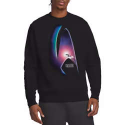 Star Trek Unisex Adult Generations Sweatshirt - XXL, Black
