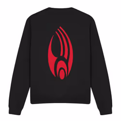 Star Trek Unisex Adult Borg Logo Sweatshirt - S, Black