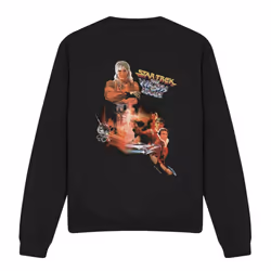 Star Trek Unisex Adult Wrath of Khan Sweatshirt - M, Black