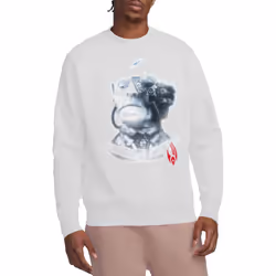 Star Trek Unisex Adult Borg Head Sweatshirt - L, White