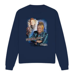 Star Trek Unisex Adult Neelix Sweatshirt - XXL, Navy