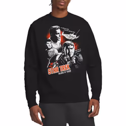 Star Trek Unisex Adult Balance of Terror Sweatshirt - XL, Black