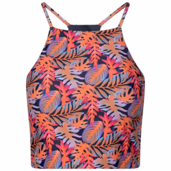 Trespass Womens/Ladies Harlow Leopard Print Swim Top - XS, Navy