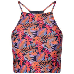 Trespass Womens/Ladies Harlow Leopard Print Swim Top - XS, Navy