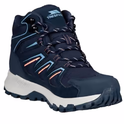 Trespass Womens/Ladies Janick Suede Waterproof Walking Boots - 7 UK, Navy