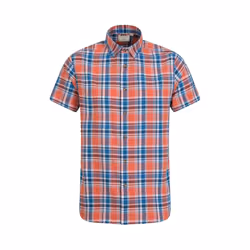 Mountain Warehouse Mens Weekender Shirt - XL, Bright Orange