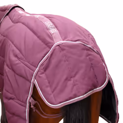 Tempest Original Combo Neck Horse Stable Rug & Neck - 4' 6", Burgundy