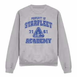 Star Trek Unisex Adult Old School Sweatshirt - XXL, Sport Heather