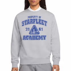 Star Trek Unisex Adult Old School Sweatshirt - XXL, Sport Heather