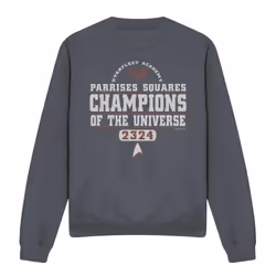 Star Trek Unisex Adult Champions Sweatshirt - S, Charcoal