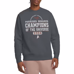 Star Trek Unisex Adult Champions Sweatshirt - L, Charcoal