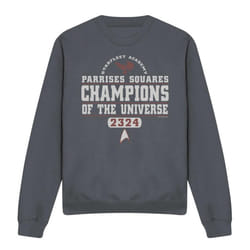Star Trek Unisex Adult Champions Sweatshirt - XL, Charcoal