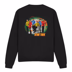 Star Trek Unisex Adult Enterprise's Finest Sweatshirt - M, Black