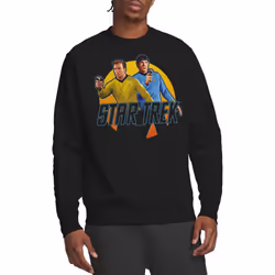 Star Trek Unisex Adult Phasers Ready Sweatshirt - XL, Black