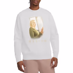Medium Unisex Adult White Light Sweatshirt - XXL, White