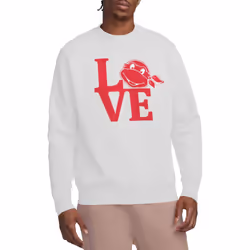 Teenage Mutant Ninja Turtles Unisex Adult Love Valentine's Day Sweatshirt - S, White
