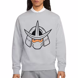 Teenage Mutant Ninja Turtles Unisex Adult Angry Shredder Sweatshirt - XL, Sport Heather
