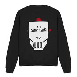 Teenage Mutant Ninja Turtles Unisex Adult Casey Jones Hockey Mask Sweatshirt - XL, Black