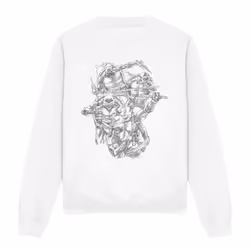 Teenage Mutant Ninja Turtles Unisex Adult Shinobis Sweatshirt - M, White
