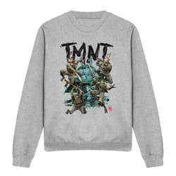 Teenage Mutant Ninja Turtles Unisex Adult Feudal Japan Sweatshirt - XXL, Sport Heather