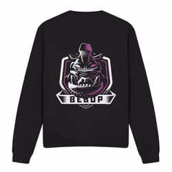 Teenage Mutant Ninja Turtles Unisex Adult Bebop Sweatshirt - L, Black