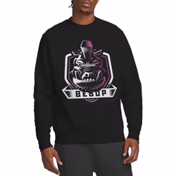 Teenage Mutant Ninja Turtles Unisex Adult Bebop Sweatshirt - L, Black