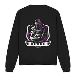 Teenage Mutant Ninja Turtles Unisex Adult Bebop Sweatshirt - XL, Black