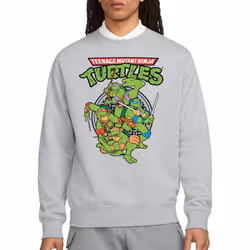 Teenage Mutant Ninja Turtles Unisex Adult Group Sweatshirt - M, Sport Heather